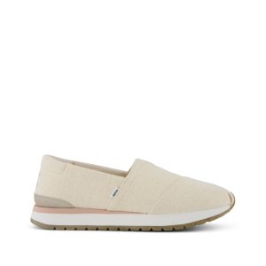 Womens Resident Plus Natural Two Tone Slub